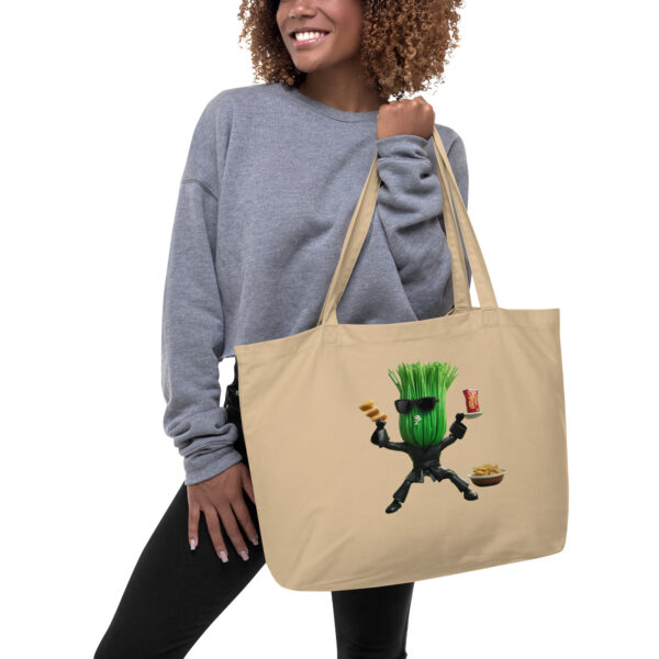 Green Onion Eco Tote - Image 2